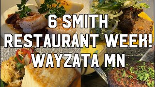 6 SMITH Restaurant Week Wayzata MN [upl. by Akeme222]