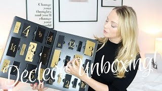 DECLEOR BEAUTY ADVENT CALENDAR UNBOXING 2016  Paula Holmes [upl. by Oaks773]