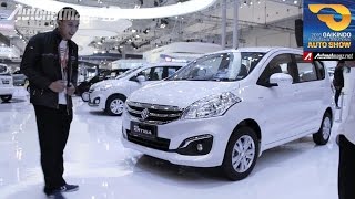 FI Review New Suzuki Ertiga Facelift 2015 on GIIAS 2015 [upl. by Annoyt134]