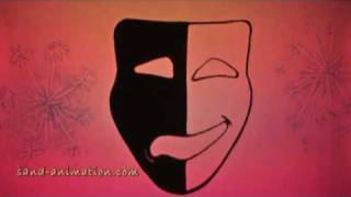 🎭 Sand animation quotMaskquot ⏳ by quotSandAnimation Studioquot 🎶 Music  quotDNYquot by Bulat Gafarov [upl. by Suravat]