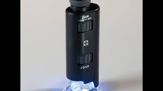 Review amp Unboxing of Zoom Microscope with LED from Leuchtturm [upl. by Teerprah995]