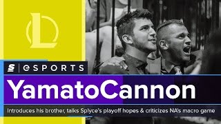 YamatoCannon introduces his brother talks Splyce’s playoff hopes amp criticizes NAs macro game [upl. by Won]