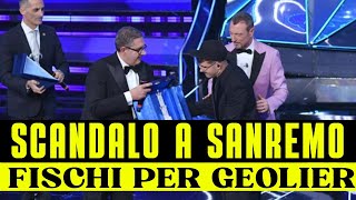 Scopri il Retroscena dei Fischi a Sanremo Non Crederai ai Tuoi Occhi [upl. by Donelle988]