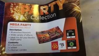 Asda 2016 Firework Leaflet [upl. by Hett888]