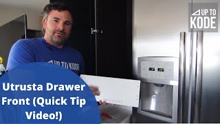 Utrusta Drawer Front Quick Tip Video [upl. by Cary]