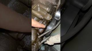 shaft seal oil leak automobile automechanic mechanical shorts [upl. by Niltac]