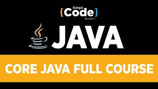 Java Tutorial For Beginners  Java Full Course 2023  Java Programming  Java Tutorial  SimpliCode [upl. by Ancell]