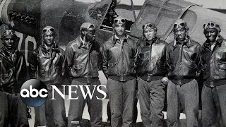 Tuskegee Airmen played crucial roles in US victory in WWII and civil rights movement  Nightline [upl. by Aidroc]