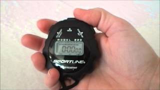 Sportline 220 Stopwatch [upl. by Malka272]