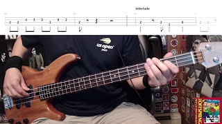 Pretty Fly For A White Guy by The Offspring  Bass Cover with Tabs PlayAlong [upl. by Jake]