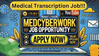 Land a Medical Transcription Job from Home [upl. by Iccir]