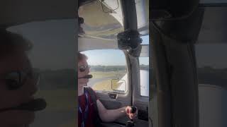 Landing into Liverpool Airport PA38 Runway 09 aviation liverpoolairport [upl. by Ratna]