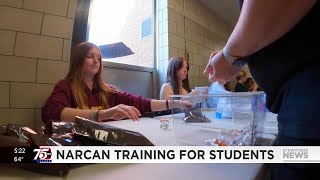 High school students get handson Narcan training to reverse concerning trend [upl. by Namzaj]