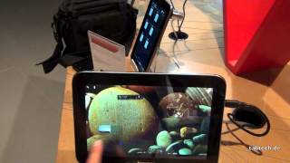 Lenovo IdeaTab A2109 Hands On  English  IFA 2012 [upl. by Lissy421]