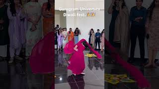 Gurugram University Diwali fest2024 🎉🎉 shortsfeed [upl. by Aneroc]