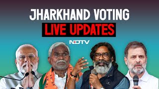 Jharkhand Assembly Election LIVE  Jharkhand Voting News  Jharkhand Assembly Polls 2024  Jharkhand [upl. by Sadira]