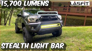 LASFIT 32quot LED Light Bar installation on a 2nd Gen Toyota Tacoma [upl. by Aland]