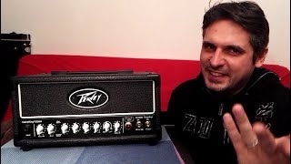 Test  tête dampli à lampes PEAVEY MH20 Valveking 2 micro head [upl. by Arabeila78]