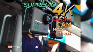 VLOG Supremo 4K Dashcam Mode Tutorial and Video Sample Ph [upl. by Eseekram]