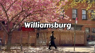 Walking In Brooklyn Williamsburg Jewish Neighborhood  Visiting New York Hasidic Community [upl. by Eerihs]