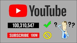 YouTube NOT abbreviating subscriber numbers [upl. by Graig]