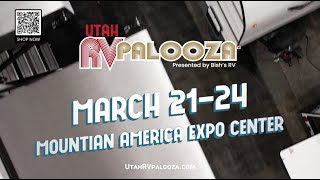 Utah RV Palooza  March 2124  Mountain America Expo Center [upl. by Auqenahc985]