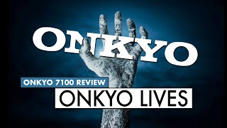 SHOULD YOU STILL BUY ONKYO Onkyo Receiver Review TXNR7100 Receiver [upl. by Airdnat]