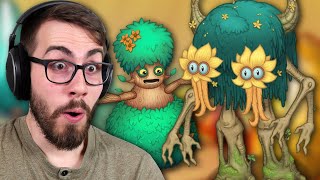 Breeding Gnarls and Viveine on Amber Island My Singing Monsters [upl. by Sheridan]