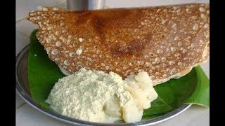 DAVANGERE Benne Dosa Making  Special Butter Dosa [upl. by Norrag]