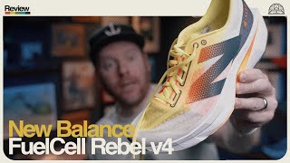 This is a great daily trainer  NEW BALANCE FUELCELL REBEL v4  Ginger Runner Review [upl. by Intyre]