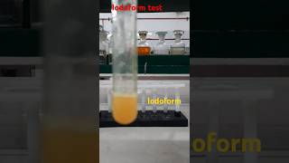 Iodoform test for ethanol class 12 organic chemistry [upl. by Orr]