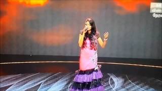 Azhagu Malar Aada by Suthasini International Superstar Clear version [upl. by Wilie]