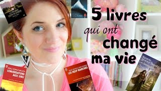 5 LIVRES qui ont CHANGÉ ma VIE [upl. by Geneva]