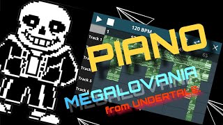 Undertale Megalovania Piano [upl. by Prospero804]