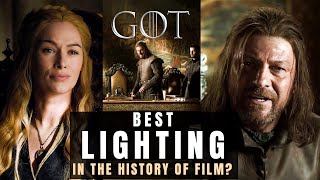 WHY GAME OF THRONES HAS THE BEST LOOKING SCENES  THE REMARKABLE LIGHTING OF GAME OF THRONES [upl. by Iden]