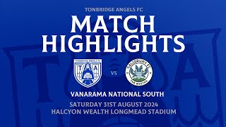 Highlights  Tonbridge Angels 1 Salisbury 0  310824 [upl. by Htiek389]