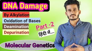 DNA Damage and Repair  Part 2  हिंदी में  MSc  CSIR NET  GATE [upl. by Reivaxe]