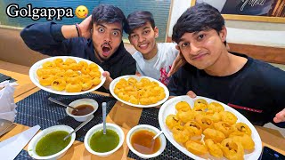 Golgappa eating challenge with friends 😂 [upl. by Nuris]