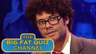 Best of Richard Ayoade  Big Fat Quiz Of The Year [upl. by Nomrej]