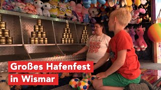 Wismar feiert sein alljährliches Hafenfest [upl. by Eanil]