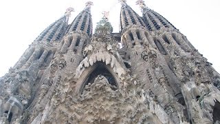 Sagrada Familia Barcelona Spain by Antoni Gaudí [upl. by Lontson]