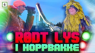 Best på RØDT LYS i hoppbakke [upl. by Allmon]