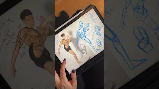 Digital Sketchbook Drawings 1  Arm Anatomy in procreate [upl. by Arihsat]