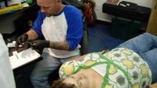 Ls Micro Dermal Chest Piercing  Skin Deep Tattoo Priceville Alabama [upl. by Haelak]