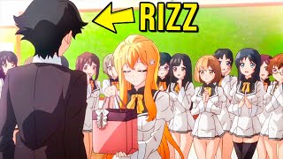 🔶️Ugly Loser Transfers To An Elite Girls School And They Fall in Love With Him  Anime Recap [upl. by Leyameg]