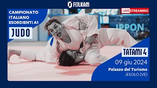 Judo  Campionato Italiano Esordienti B A1 2024  Tatami4 [upl. by Olsson278]