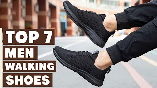 Top 7 Best Men Walking Shoes in 2024 [upl. by Kan]