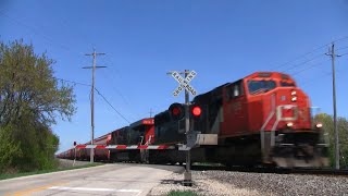 CN Freight Train  Wheatland [upl. by Ennoved55]