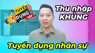 Mobilecity tuyển dụng Reviewer Tiktoker Streamer lương cơ bản 10 triệu 100 củ [upl. by Eibbed]