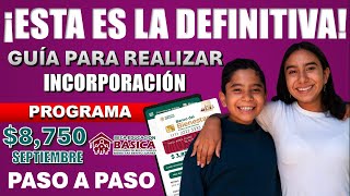 🚨¡GUÍA DEFINITIVA🚨 ASÍ PODRÁS REALIZAS TU REGISTRO A LA BECA EN EDUCACIÓN BÁSICA 🤑¡RECIBE 8750🤑 [upl. by Brelje46]